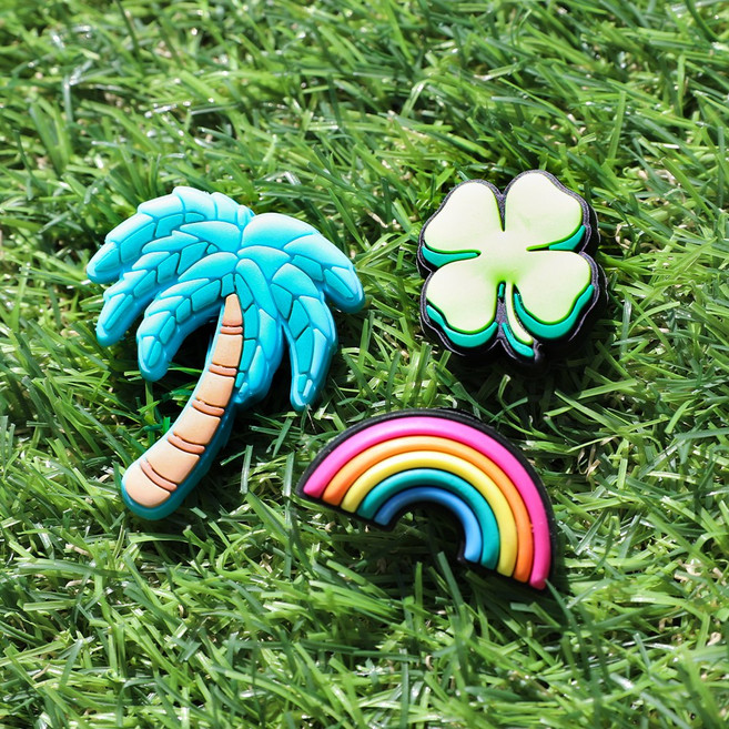 레츄 여름 슬리퍼 악세사리 호환 파츠 장식 세트