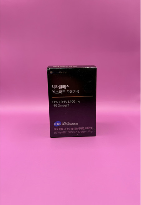 헤라클레스 엑스퍼트 오메가3 1382mg x 30캡슐, 1개, 30정