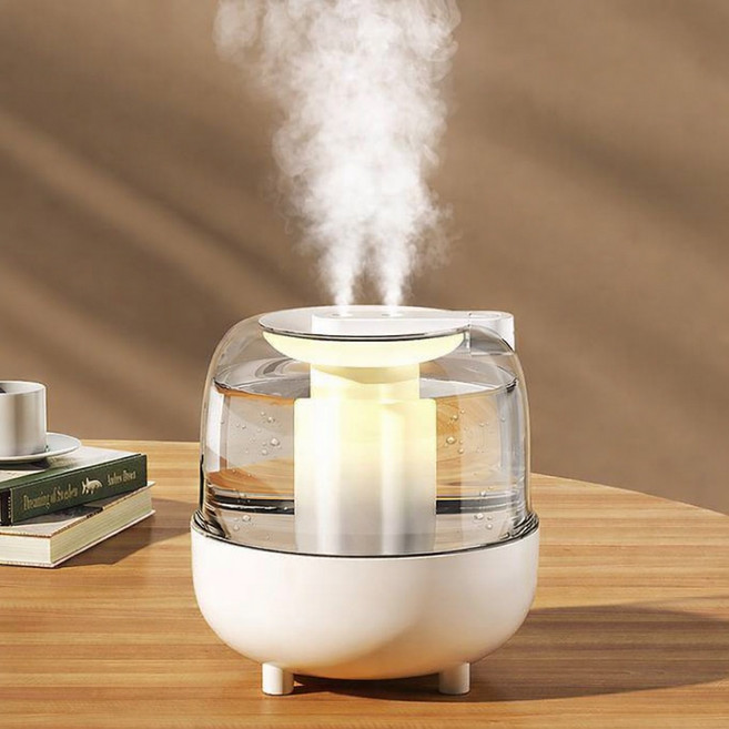 프리라이프 - 대용량 가습기 사무실/가정용 가습기 UV살균 4L, 흰색, RTJ3