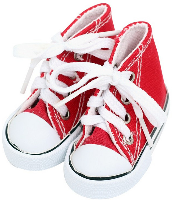 아카라치 [국내배송] 60cm구체관절인형 신발_컨버스5종, 컨버스 레드, 1개