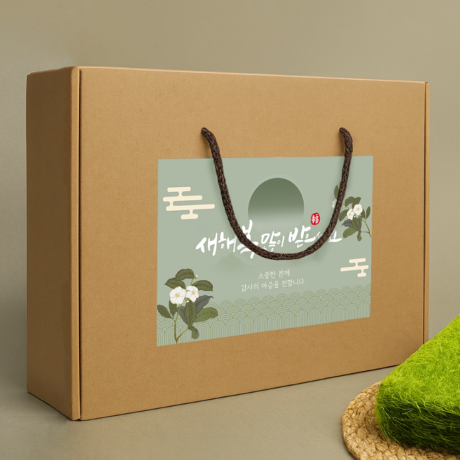 서산 자연산 생감태 + 구운조미감태 혼합 명절선물세트 답례품, 1박스, 8세트 (160g내외)