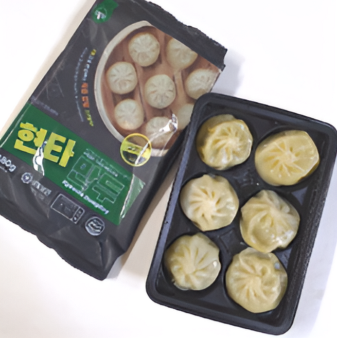 현타 고기 만두 육즙 포자 만두 전자렌지 편의점 PC방 찐만두 고기맛, 15개, 180g