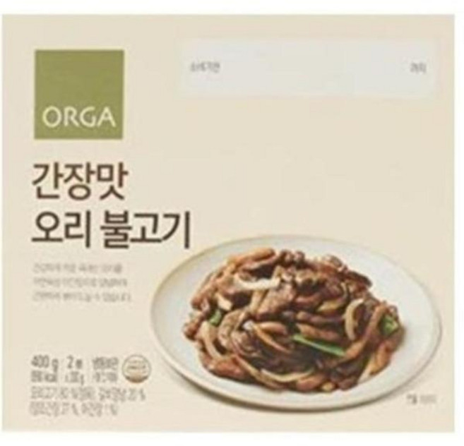 올가 간장맛 오리불고기, 400g, 1개