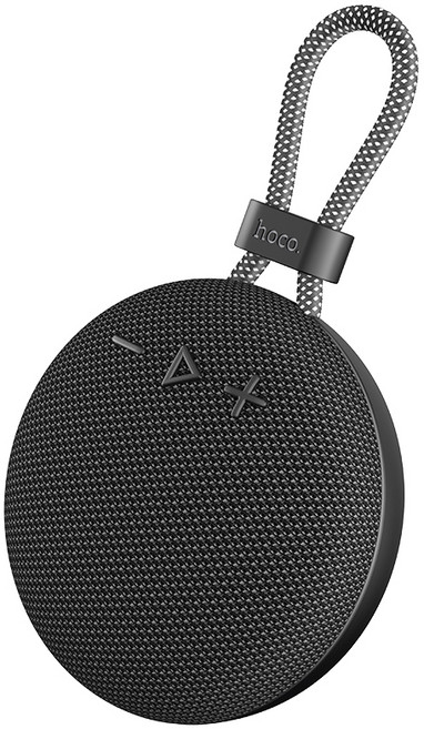 hoco BS60 블루투스 스피커 TWS 무선 스피커 FM TF 미니 블루투스 스피커 휴대용, 블랙