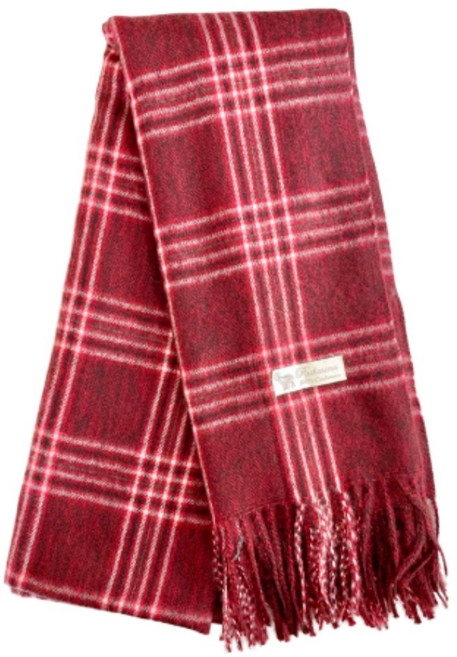 몽골리아 캐시미어 남여공용 커플 체크 머플러 고급 선물용 목도리