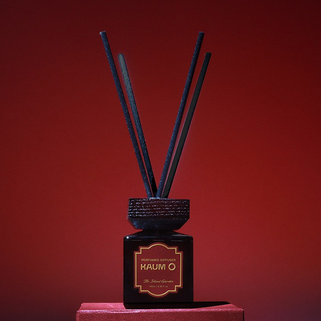 라움오 디 아일랜드 가든 퍼퓸드 디퓨저 145ml + 하드케이스 + 디퓨저 스틱, 1개