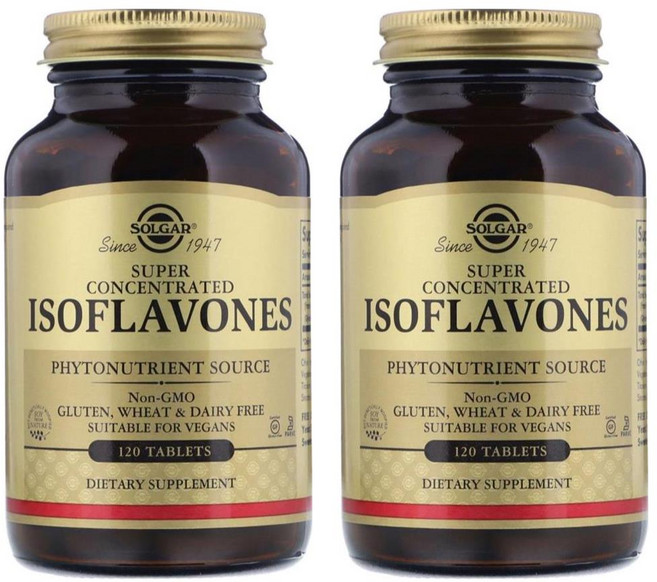 솔가 대두 농축 이소플라본 120정 X 2병, 2개