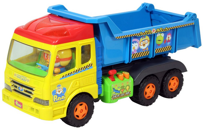 뽀로로 덤프트럭, 혼합 색상, 1개