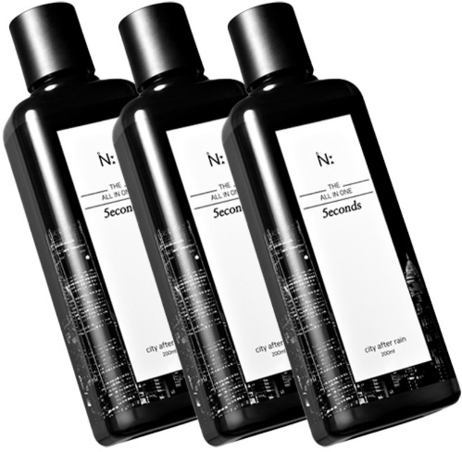 이넬릭서 파이브 세컨즈 디올인원, 200ml, 3개