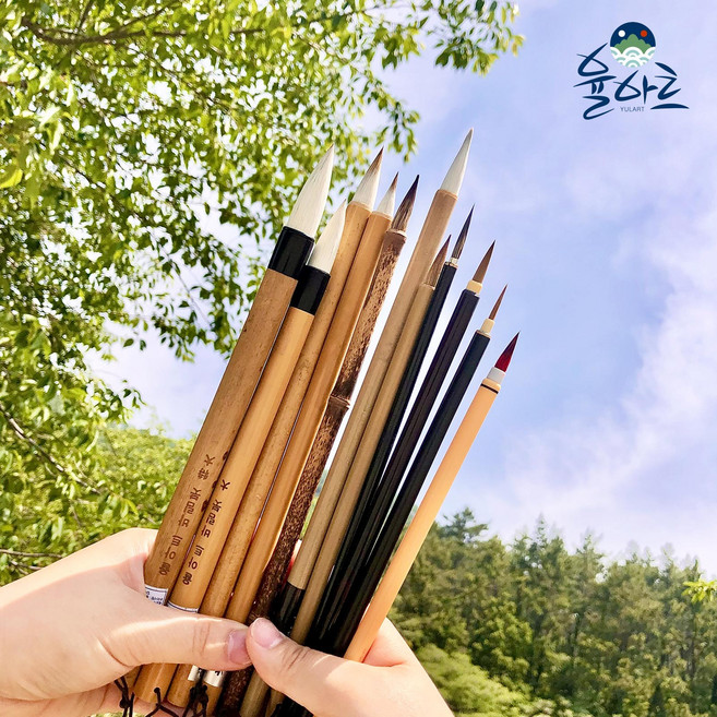 전문가가만든 문방사우 서예붓 동양화붓 민화붓 면상필 겸호필, 1. 세필, 1-12 초세필 3종세트