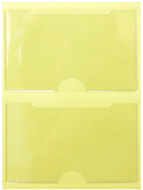 명합 부착용 비닐포켓 라벨 명함포켓스티커 B타입