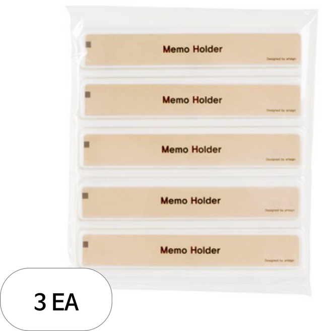 아트사인 메모홀더 110 72351 5p, 혼합색상, 3개