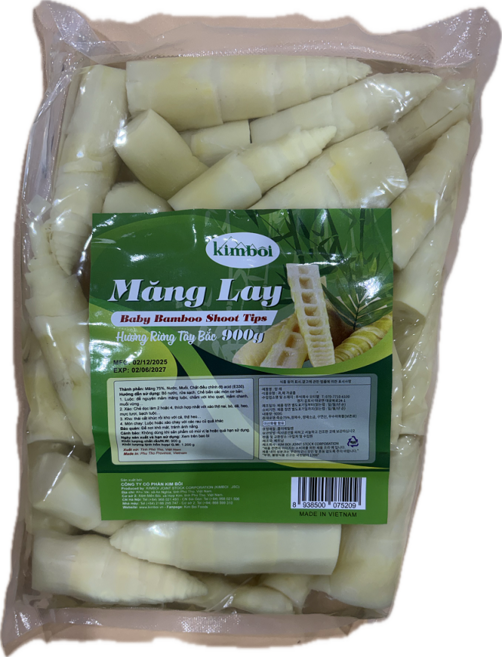 베트남 MANG LAY 죽순 절임 Baby Bamboo Shoot Tips, 900g, 1개