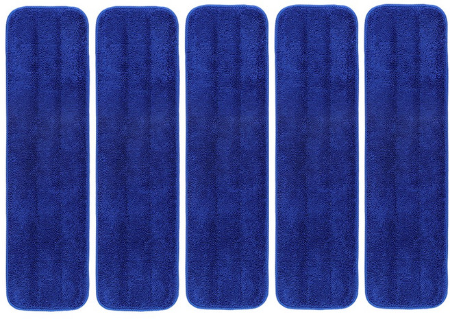 프리미엄 극세사 사각 밀대 패드 교체 리필 40cm, 5개