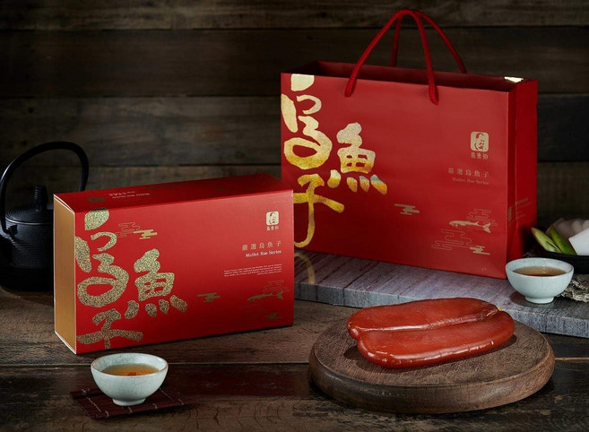 晶魚伯 嚴選烏魚子禮盒, 1個, 野生烏魚子/9兩