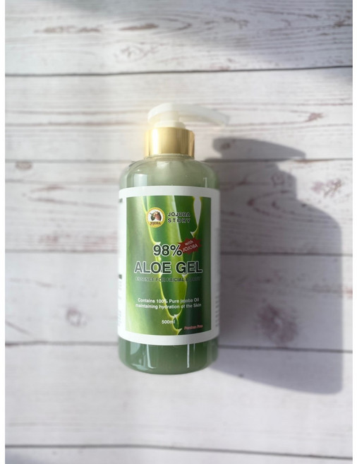 호호바스토리 98%알로에 젤 500ml / 프리미엄알로에