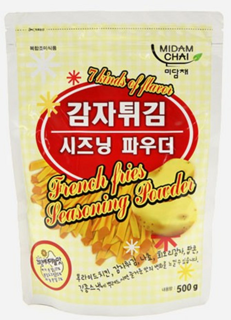 푸름살림 미담채 양념감자 시즈닝파우더 크림버터마늘맛 500g, 1개, 1g