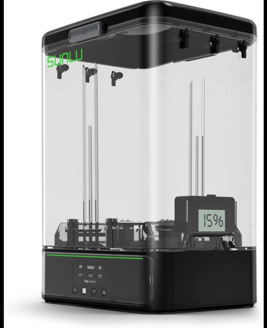 SUNLU 3D 프린터 필라드라이어 SP2 2-in-1 필라멘트 건조기 및 보관함 조합 스풀 크기 1kg22kg3kg 3D 업그레이드 부품, [01] SP2-EU Plug