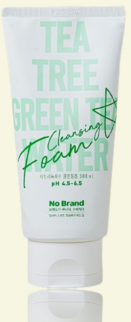 노브랜드 티트리 녹차수 클렌징폼, 1개, 300ml