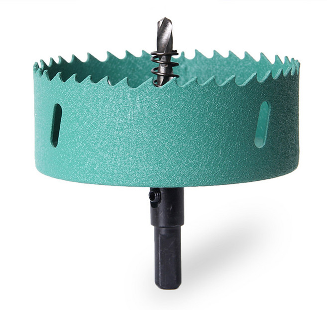 마인드재뉴에어리 바이메탈 원형 철판 목재 석고 pvc 플라스틱 금속 목공 홀쏘, 65, 1개