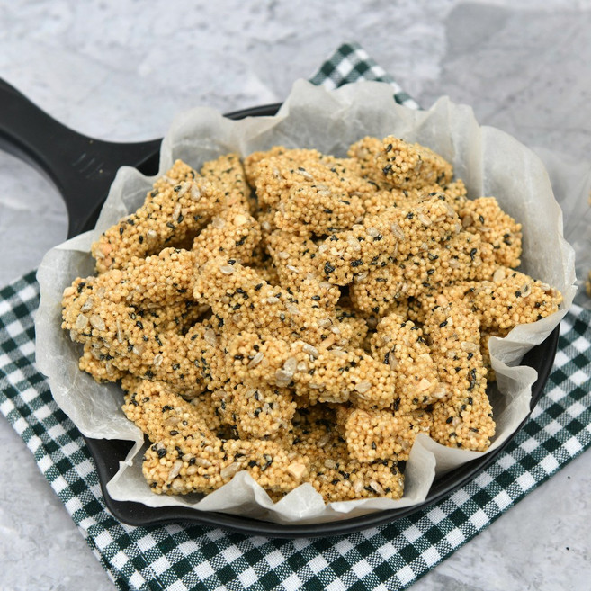 유나건어물 밀가루 팜유 없는 좋은 메밀 강정, 2개, 350g