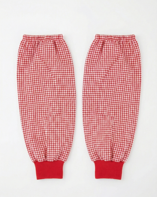 감동 국산 작업토시 미술 원예 사무 농사 공사현장 다용도 면토시, 나염 빨강