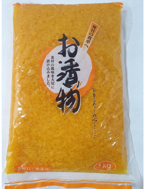 씨엘 일식 동경단무지 알밥 1kg, 1개