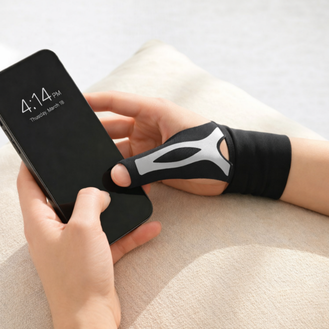 공온 이중고정 초슬림 밀착지지 손목 엄지손가락 보호대, 1개