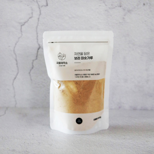 미숫가루 추천 TOP10 — 직접재배 보리미숫가루 300g 서리태10% 노란콩10%