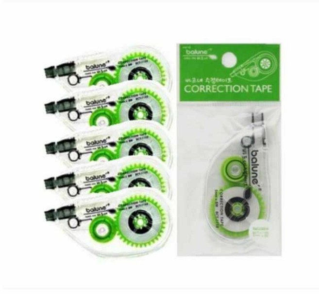 미령문구 바르네 수정테이프 5개입1세트 무료발송, 5개