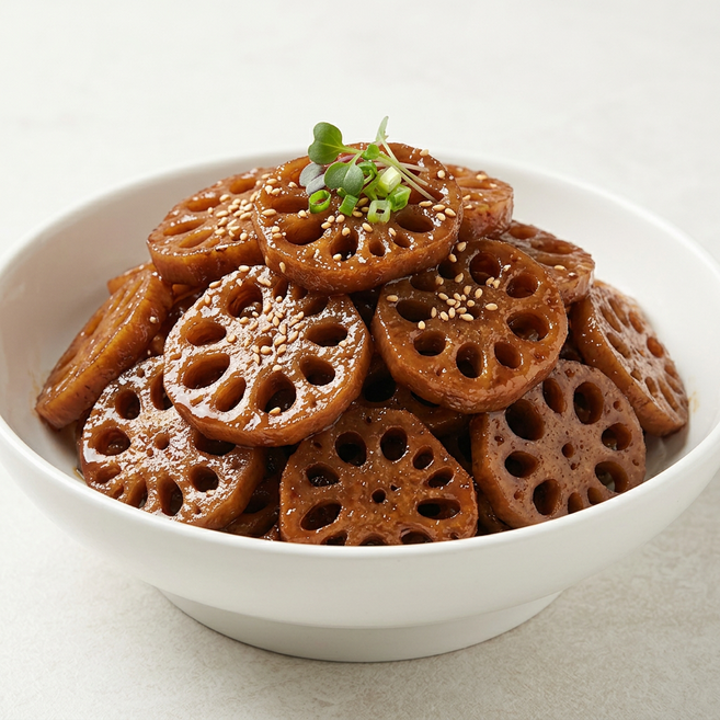 집에서 만든 손맛 연근조림, 1개, 400g