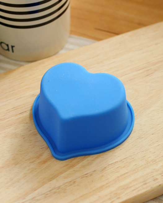 미니실리콘몰드 하트(4P)떡설기 석고방향제 얼음틀 젤리