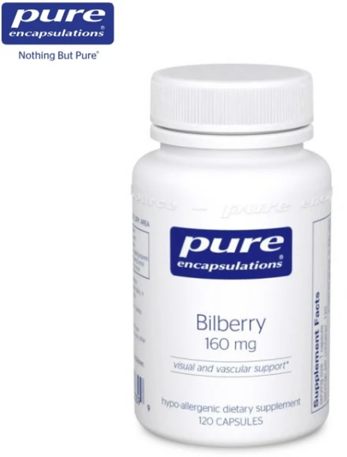 퓨어인캡슐레이션 빌베리 160mg 캡슐, 120정, 1개 - 쿠팡