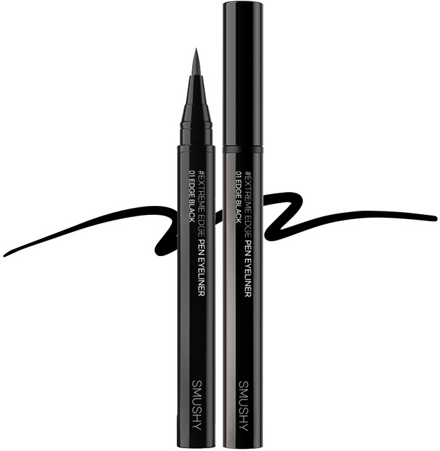 록키스 스머시 익스트림 엣지 펜 아이라이너, 엣지 블랙, 2개