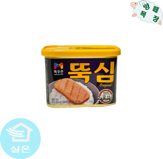 맛있는 통조림 햄 뚝심 300g, 3개