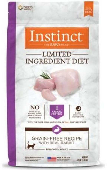 인스팅트 LID 토끼고기 캣 키블 2kg, 1개