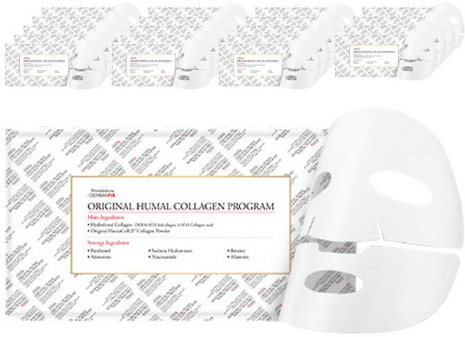 더마픽스 오리지널 휴멀 콜라겐 프로그램 마스크팩 23g, 1개입, 20개