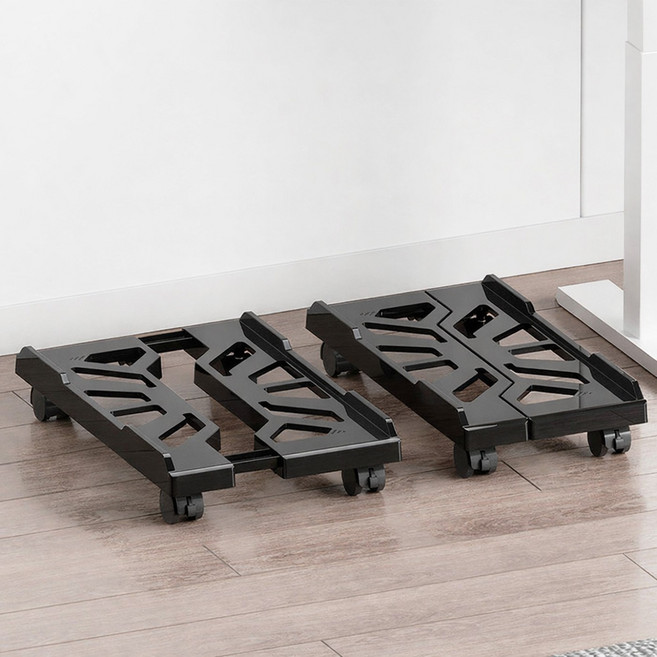 오피스프렌즈 이동식 데스크탑 PC 본체 받침대 폭조절 가능, 1개