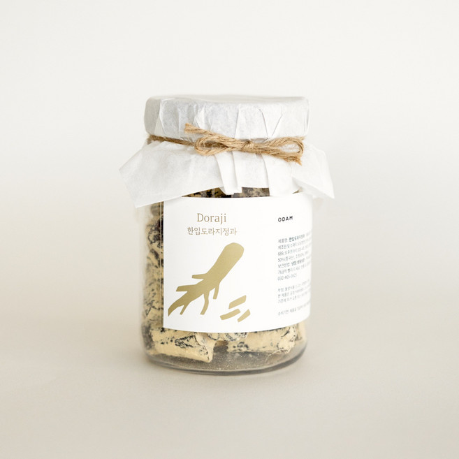 가정의달 한입도라지정과 도라지진액 1구 2구 3구 선물세트(보자기미포함:손잡이박스) 어버이날 스승의날 상견례 답례품, 320g, 1개, 한입도라지정과320g(손잡이박스)