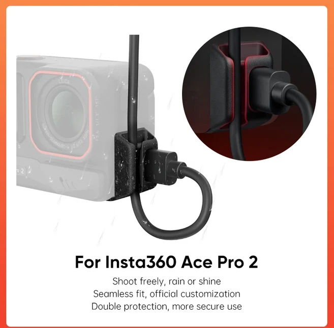 기존 Insta360 Ace Pro 전천후 USB 충전 커버 IPX4 방수 야외에 적합, 01 USB Charging Cover