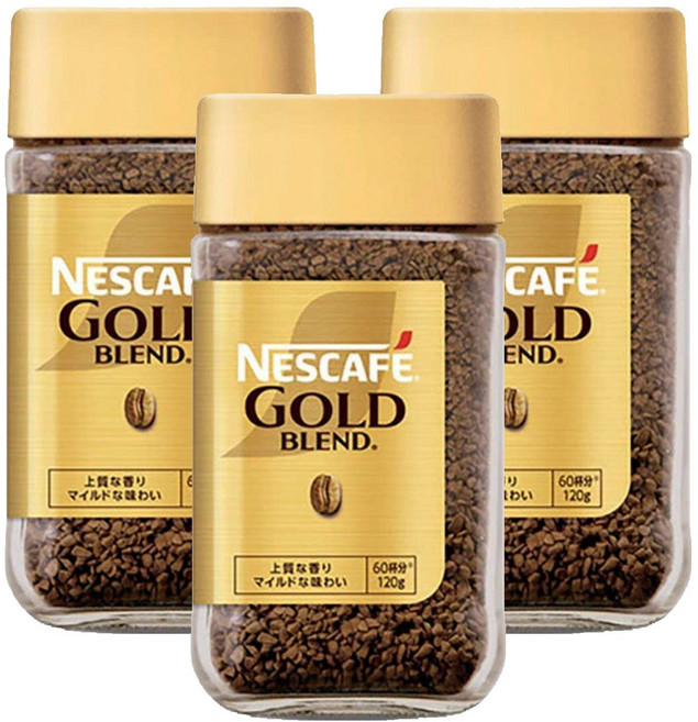 네스카페 골드 블랜드 커피, 120g, 1개입, 3개