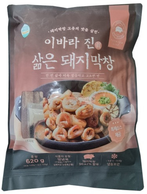 이바라 진 삶은 돼지막창 620g, 1개