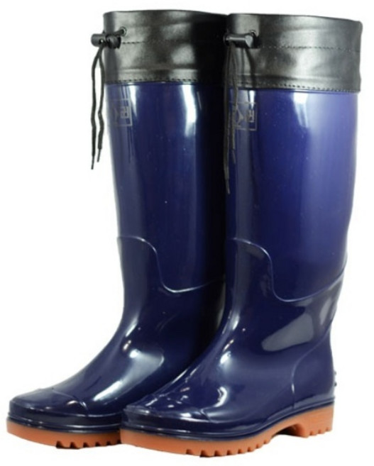 펭귄 청색 카프 고무장화 작업 농사 미끄럼방지