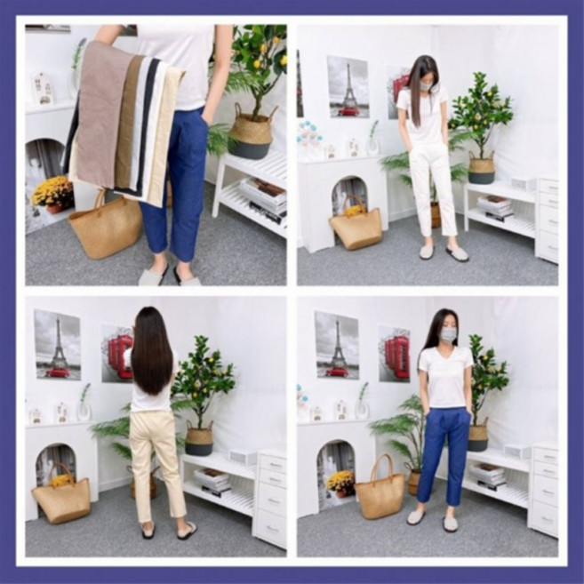 [오앤디샵] 팬츠 여성 재고 허리밴드 심플 편안한 정리