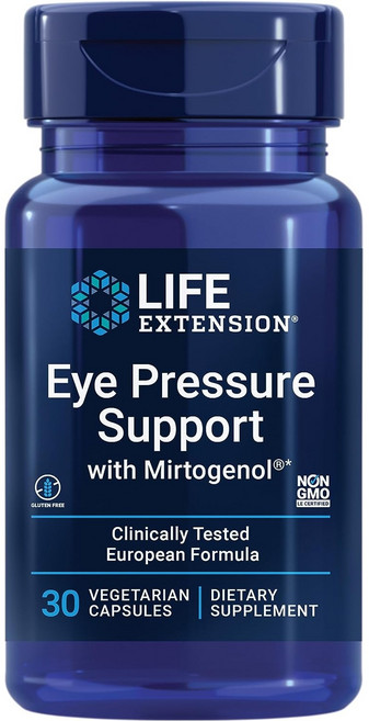 라이프익스텐션 아이 프레셔 써포트 머토제놀 베지테리안 캡슐, 30개입, 1개, 30정