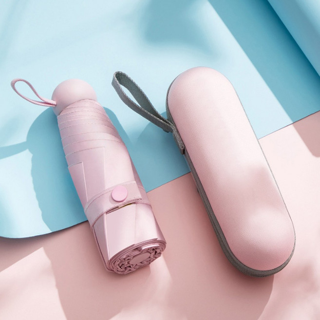 초경량 UV 자외선 차단 99.9% 고리형 5단 접이식 우산 양산 양우산