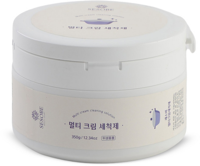 세소비 스테인레스 연마제거 탄냄비 찌든때 묵은때 물때 기름때 세척제, 1개, 350g