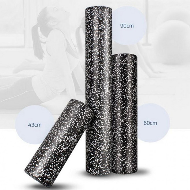 고강도 EPP폼롤러 단단한폼롤러 마사지 요가 스트레칭 홈트, 1개, 상세페이지 참조