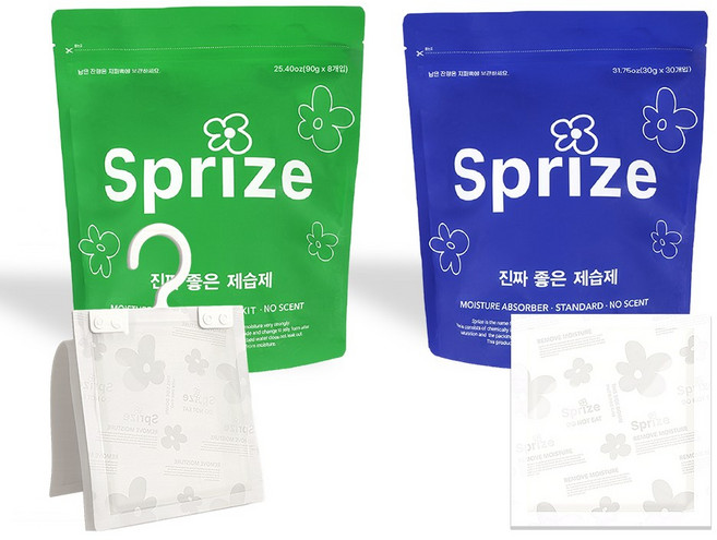 새남맥스(서프라이즈) 제습제 일반형(30gx30개입)+걸이형(90gx8개입) 각 1팩, 54개, 30g