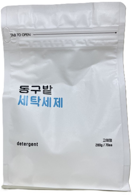 동구밭 세탁세제, 70개입, 1개